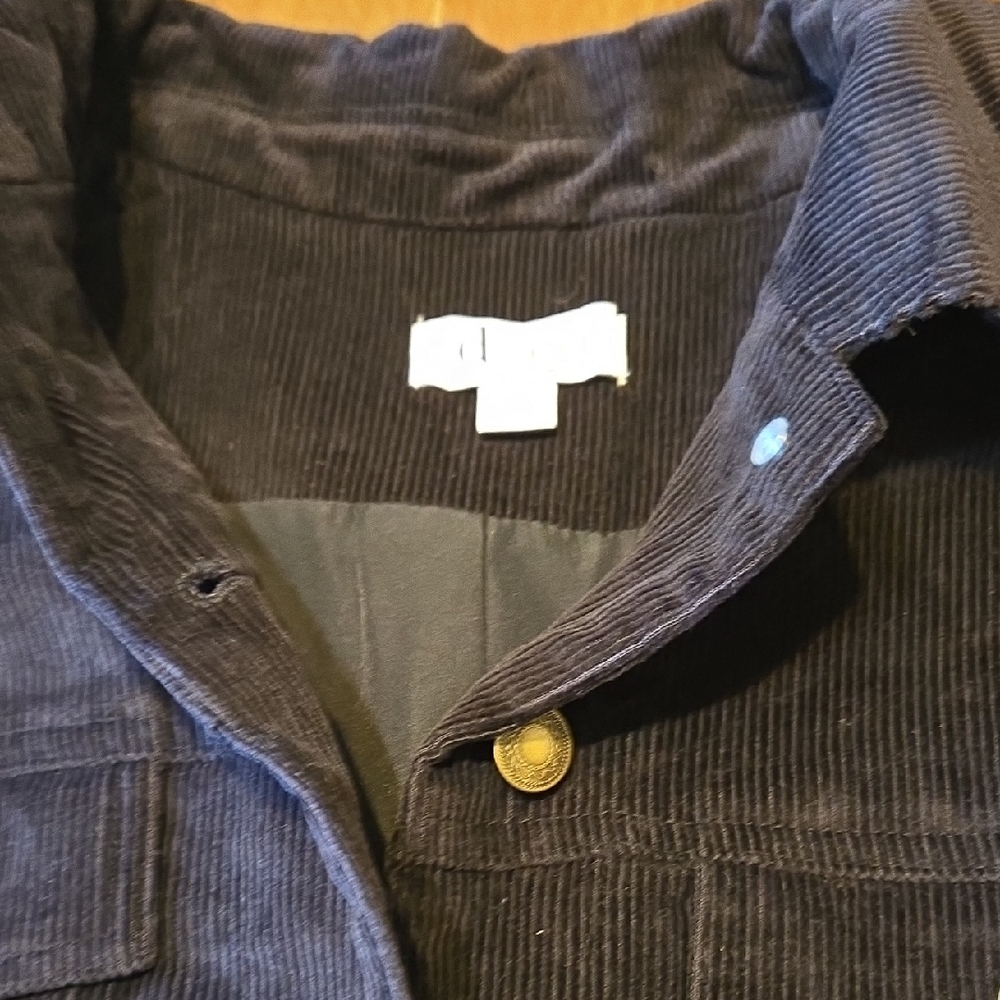 Corduroy Black Blazer